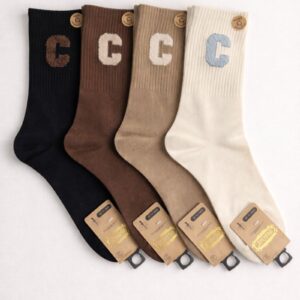 Skarpetki wykonane z naturalnej bawełny 4 sztuki