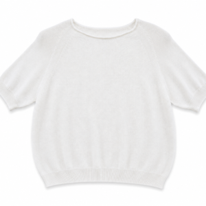 Sweter damski dzianinowy biały